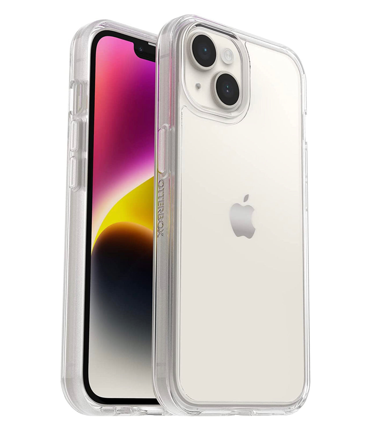 OtterBox Symmetry Clear Collections Phone Case - pour certains modèles Apple iPhone/iPhone 13 Series OtterBox Symmetry Clear Collections Phone Case - pour certains modèles Apple iPhone/iPhone 13 Series